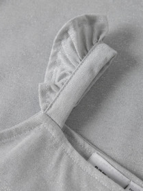 NAME IT Slim Kort Strop Top Jijia Lucent White